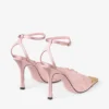 メタルレースディテールをあしらった「ファイズ 100 ローズ」jimmy choo レースパンプス