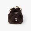 メタルハンドル付きBon Bon チョコレート バケットバッグ