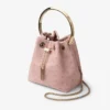Bon Bon Rose オーストリッチレザーバッグ