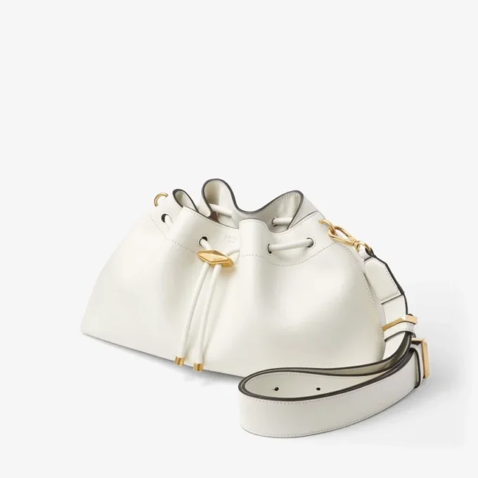 Cinch Medium ラテ レザー ショルダーバッグ