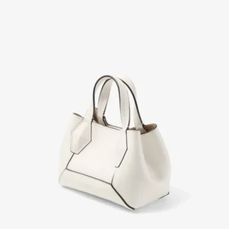 Diamond トート ミニ ラテ レザー ミニ トートバッグ