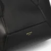 Diamond トート スモール ブラック カーフレザー トートバッグ