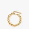 Diamondチェーンブレスレット ゴールド仕上げのDiamondチェーンブレスレット