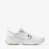 Diamond Run F ホワイト ニットジャカードミックス トレーナー