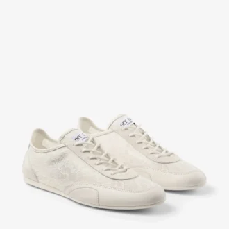 サニー F ラテ レザーミックス＆jimmy choo レース ローカットスニーカー