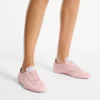 サニーF ローズ レザーミックス＆jimmy choo レースアップ ローカットトレーナー