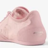 サニーF ローズ レザーミックス＆jimmy choo レースアップ ローカットトレーナー
