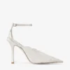 Faiz 100 アイボリー jimmy choo レースパンプス
