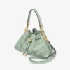 シンチ・スモール・ヴェルデジミー・jimmy choo パーフォレーテッドレザー レース ショルダーバッグ