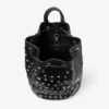 jimmy choo ノワール ケイ・ニノミヤ バックパック  メタル製のマルチスター装飾をあしらったブラックナッパレザー製バックパック