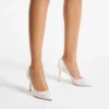 Romy 85 アイボリー jimmy choo レースパンプス