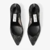 Romy 85 ブラック jimmy choo レースパンプス